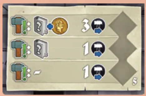 Mastery hammer card
