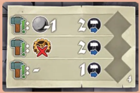 Moon hammer card