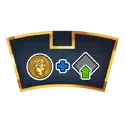 Coin and upgrade section